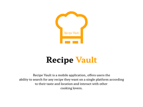 Recipe Vault: App Design | Logo & Branding, UI/UX,FIgma