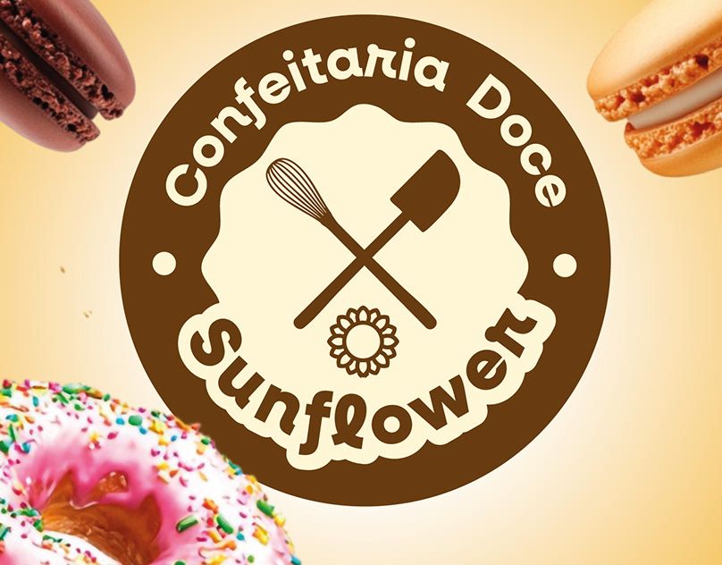 Logotipo Doceria Sunflower