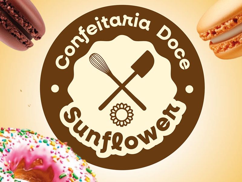Logotipo Doceria Sunflower