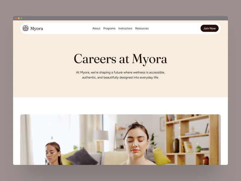 Myora Yoga & Wellness Website Template