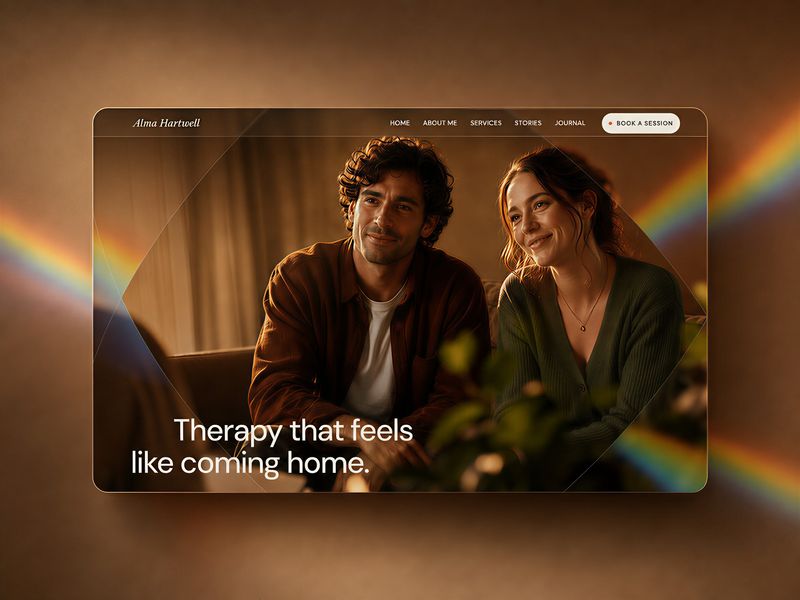 Alma — Therapist & Mental Health Website Template