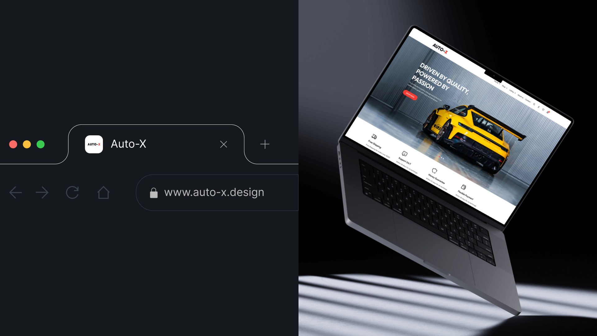 Auto-X | WooCommerce Theme for Automotive Parts Image 1