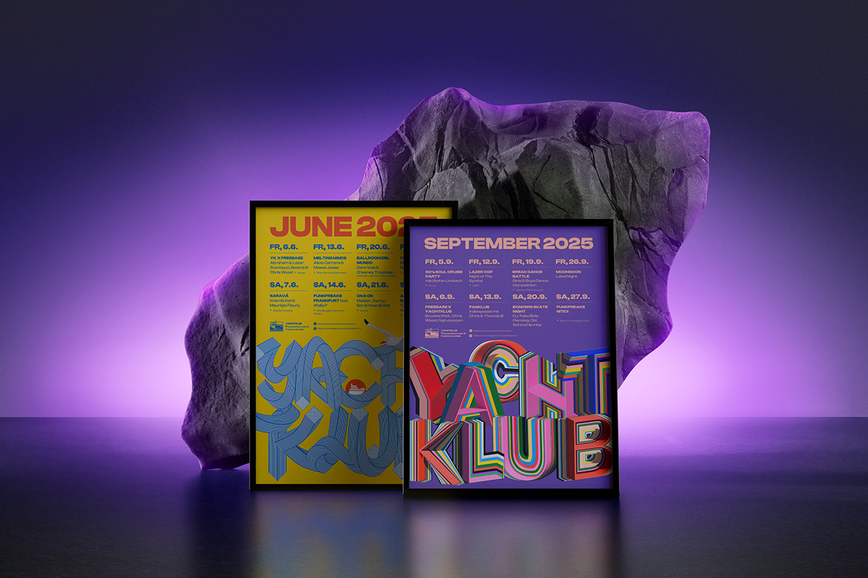 YACHT KLUB: Typographic Metamorphosis. Image 3