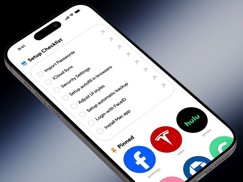 Password App - Setup Checklist
