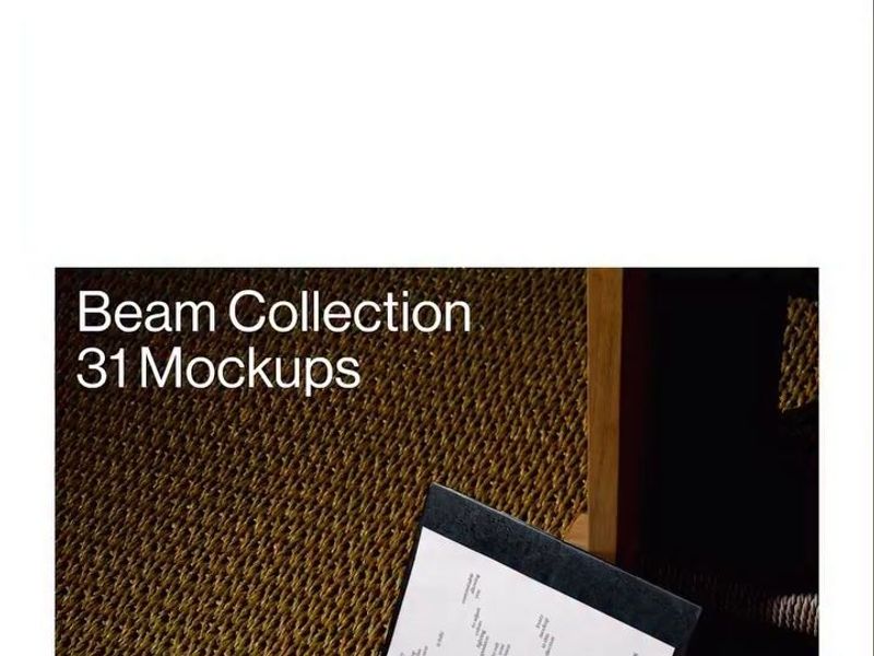 BEAM Collection. 31 new mockups.