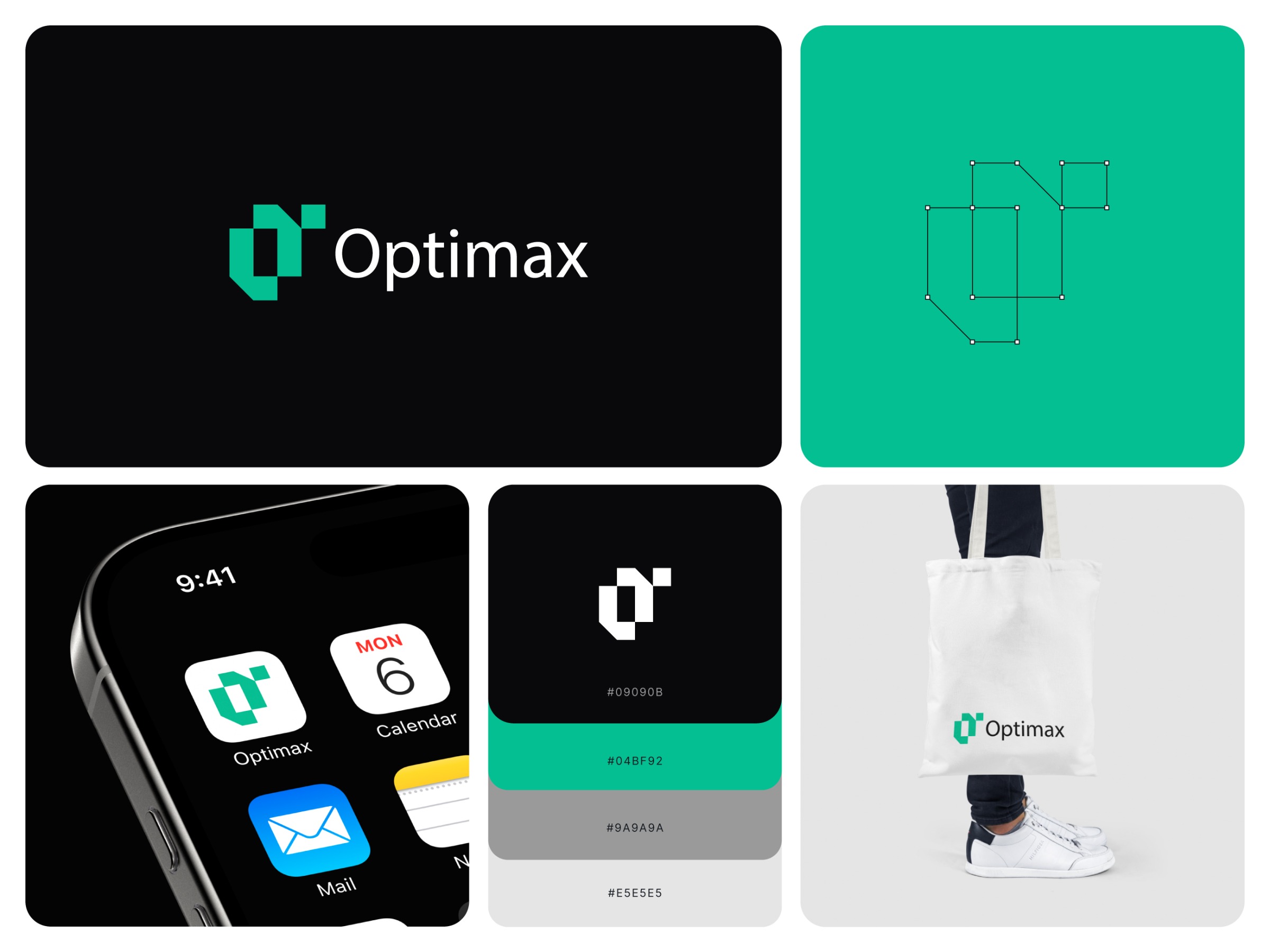 Modern Tech Logo for Sale — Modular, Minimal & Futuristic