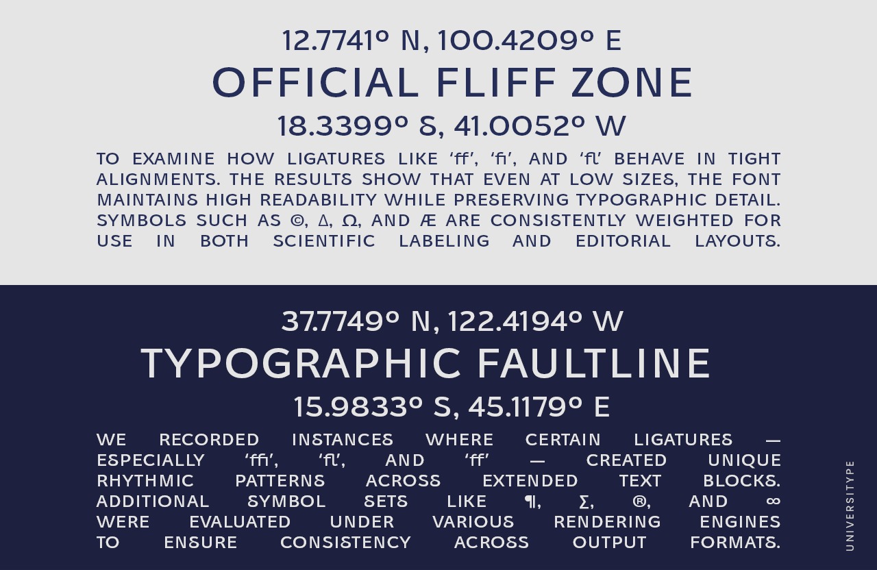 UT Qraste: A Versatile Display Font Image 3