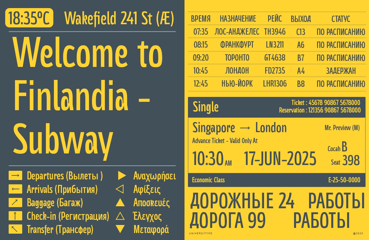 UT Polnuma - A Modern Sans-serif Image 1