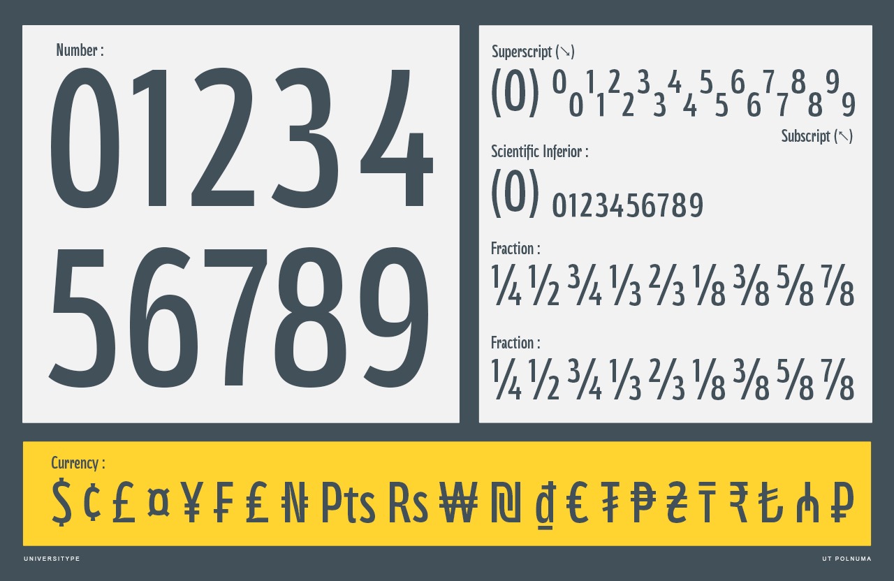 UT Polnuma - A Modern Sans-serif Image 3