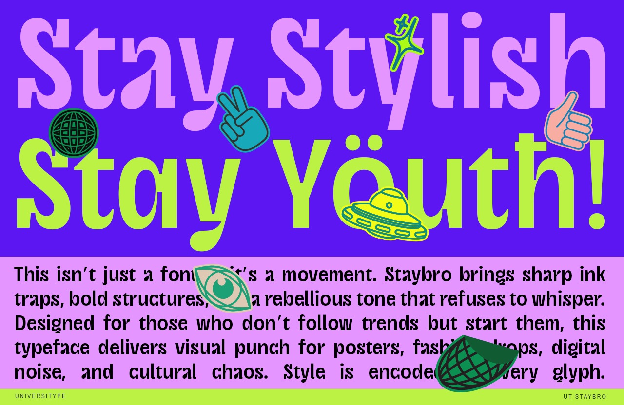 UT Staybro - Where Boldness Meets Playful Precision Image 0