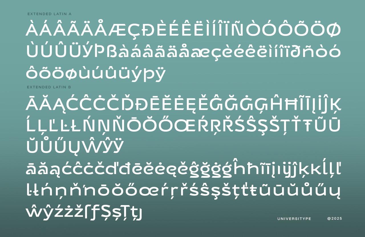 UT Solah Sans - Soft Geometry With Spiritual Breath Image 6