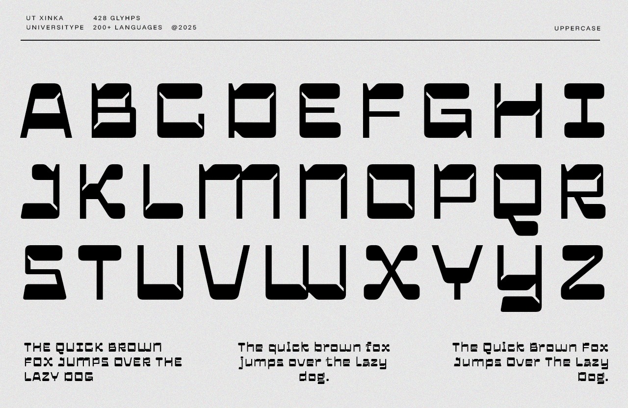 UT Xinka - A Reverse Display Font Image 4