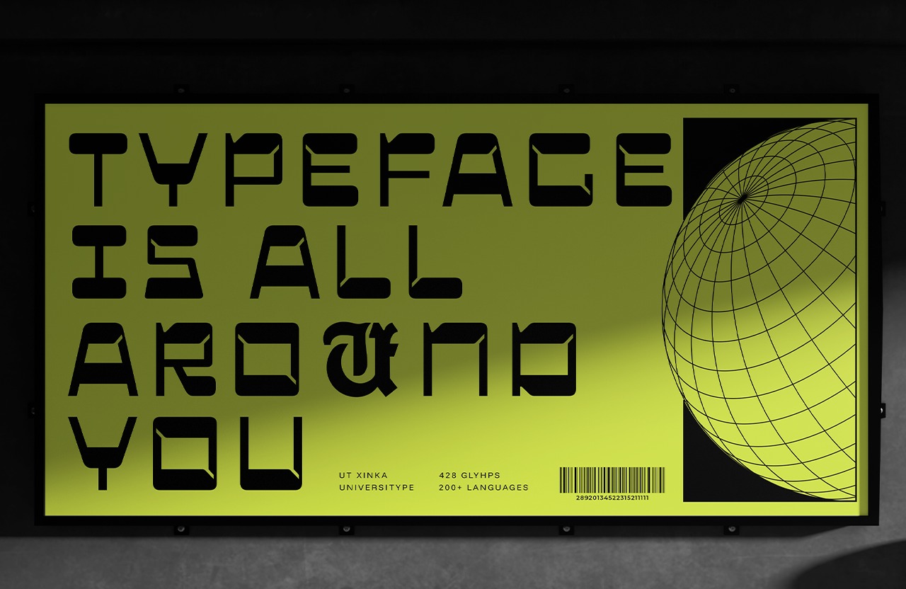 UT Xinka - A Reverse Display Font Image 10