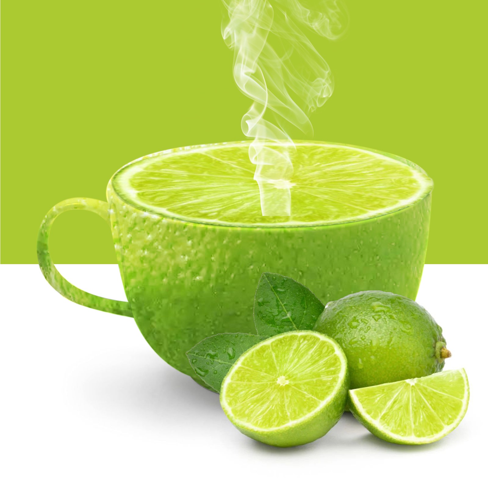 Lime Cup — Creative Photo Manipulation