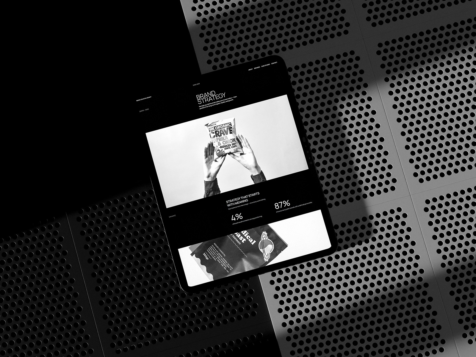 Celestia — A Bold Agency Website Template Image 1