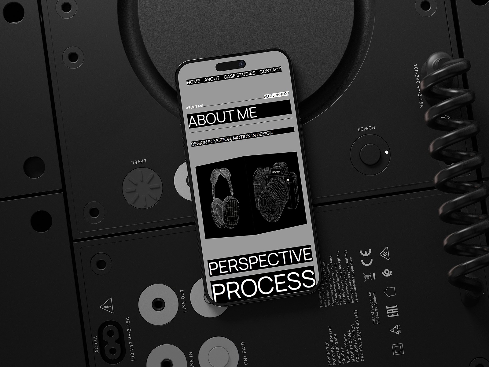 Aerin — A Motion-Driven Portfolio Template Image 0