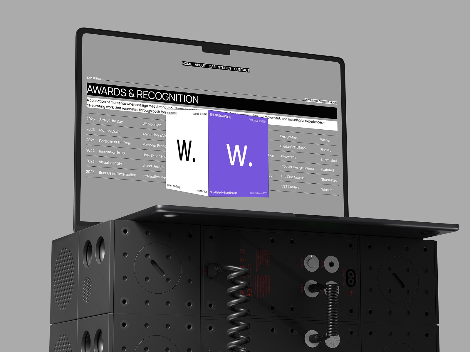 Aerin — A Motion-Driven Portfolio Template Image 2