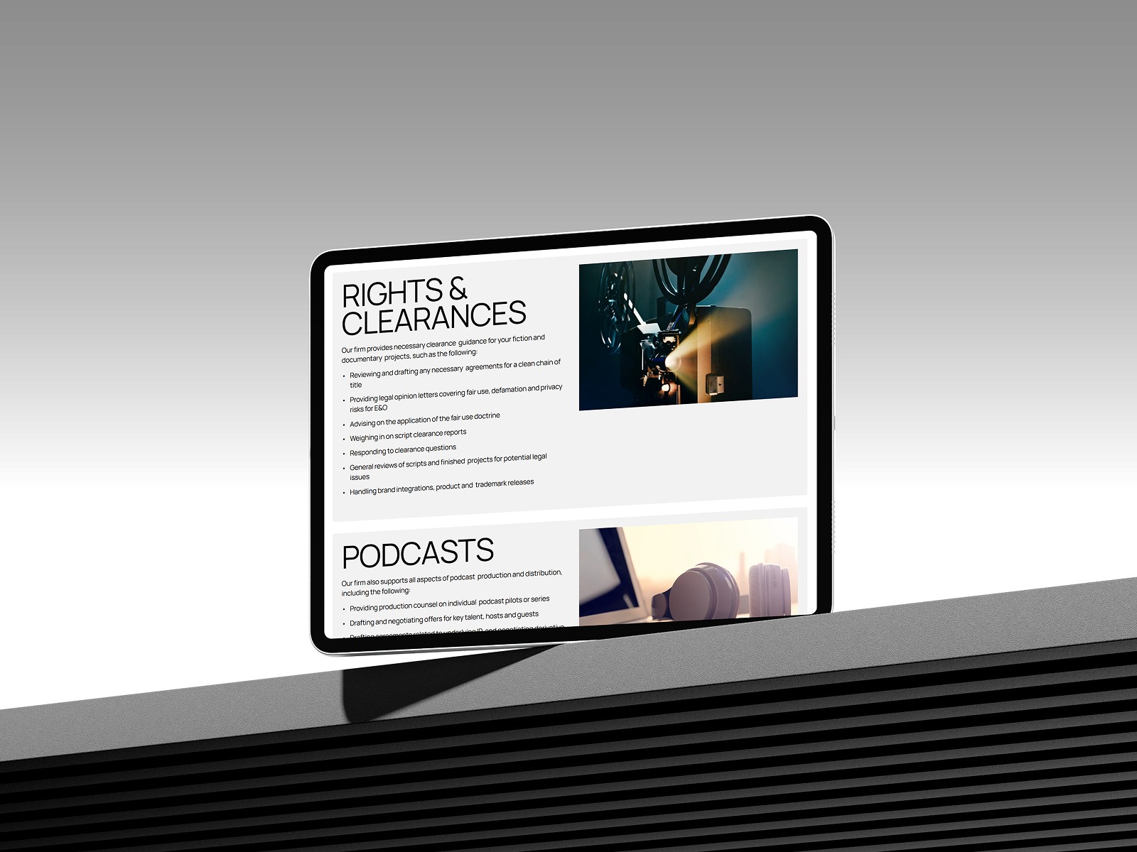 Wishnow Legal: Framer Landing Page Design and Development Image 1