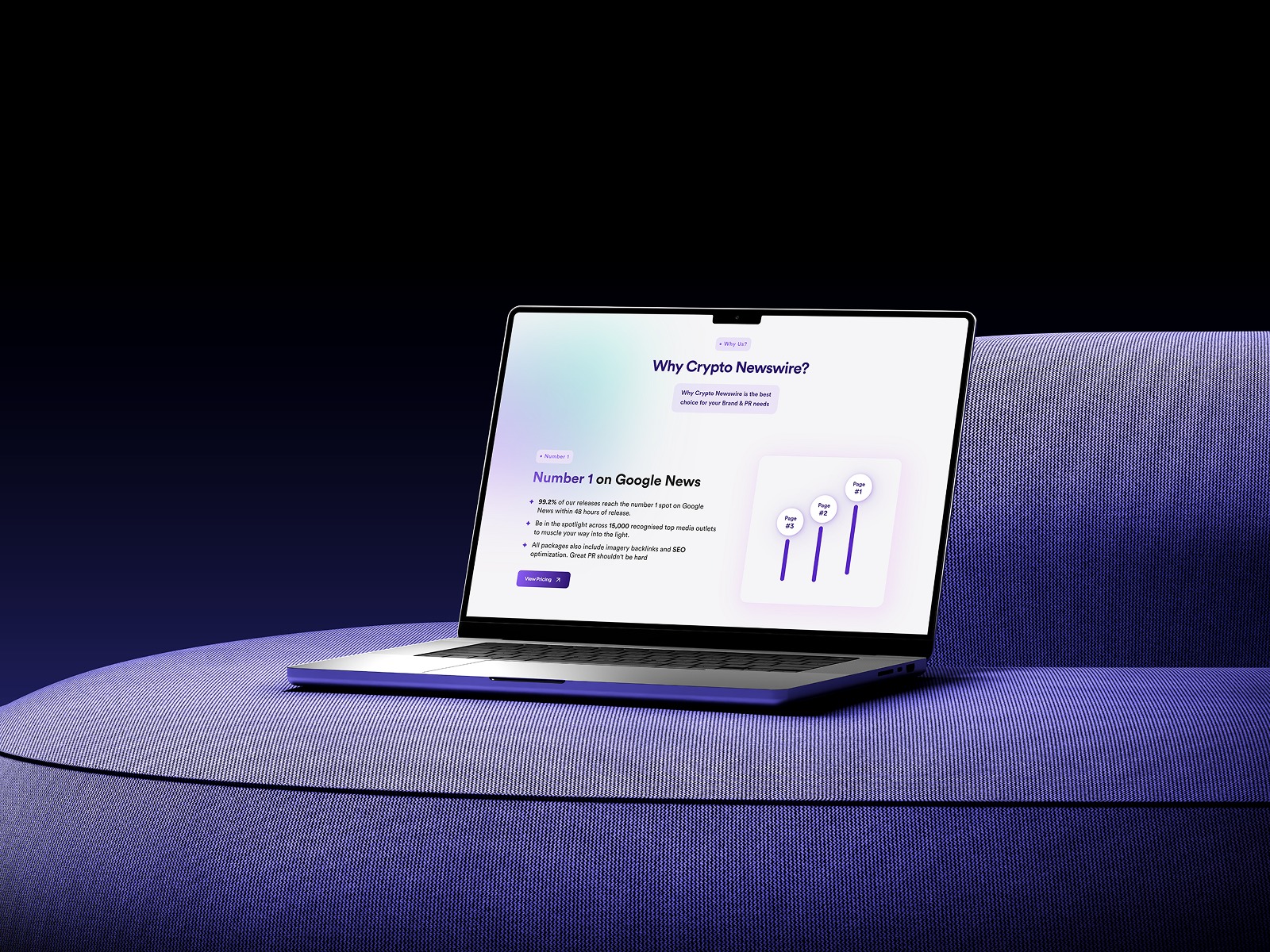 DOT Newswire: Framer Landing Page Design and Development Image 0