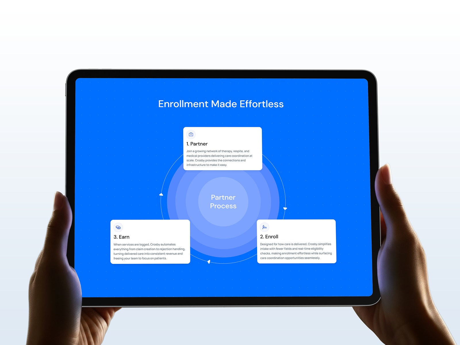 Crosby Health: Framer Landing Page Design and Development Image 1