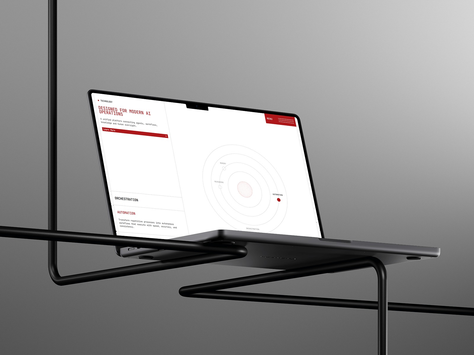 Omnyx - AI-Native Technology Framer Template Image 0
