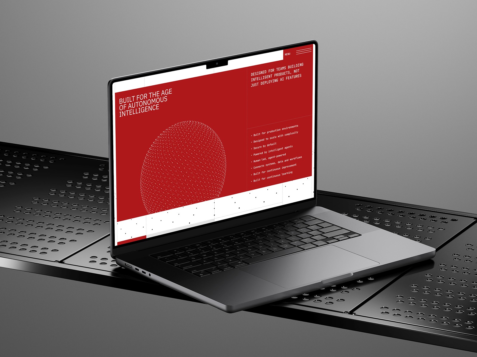 Omnyx - AI-Native Technology Framer Template Image 2