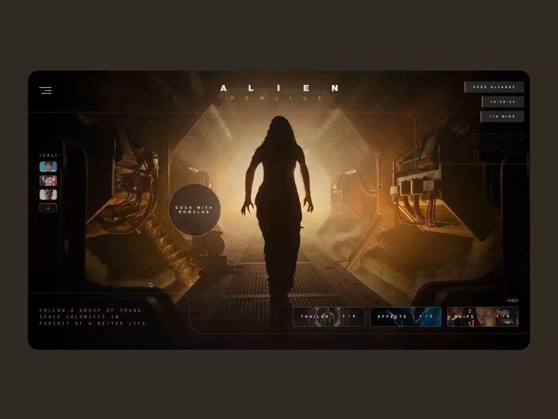 Alien: Romulus interaction design 