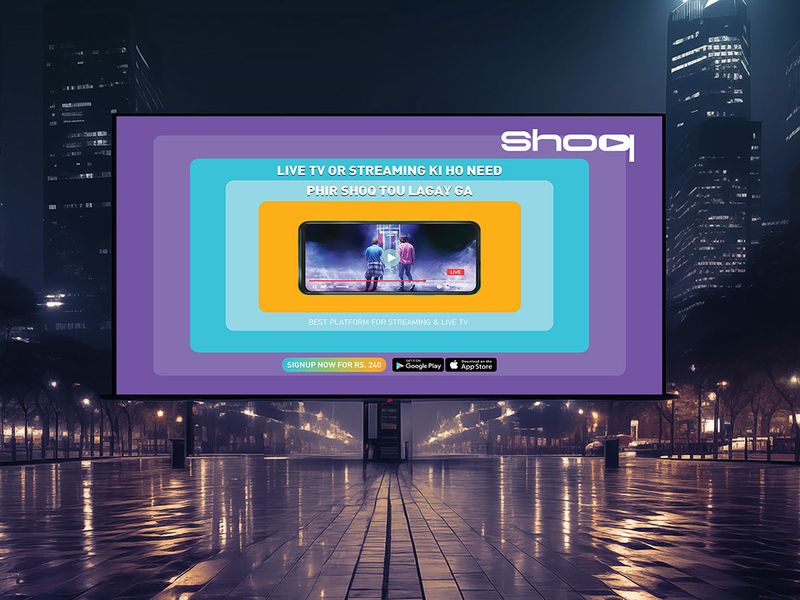 SHOQ OTT – Unlimited Entertainment Campaign (OOH)