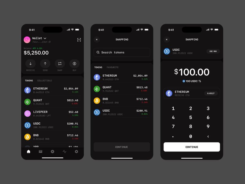 Max Wallet – Crypto Trading App Animation