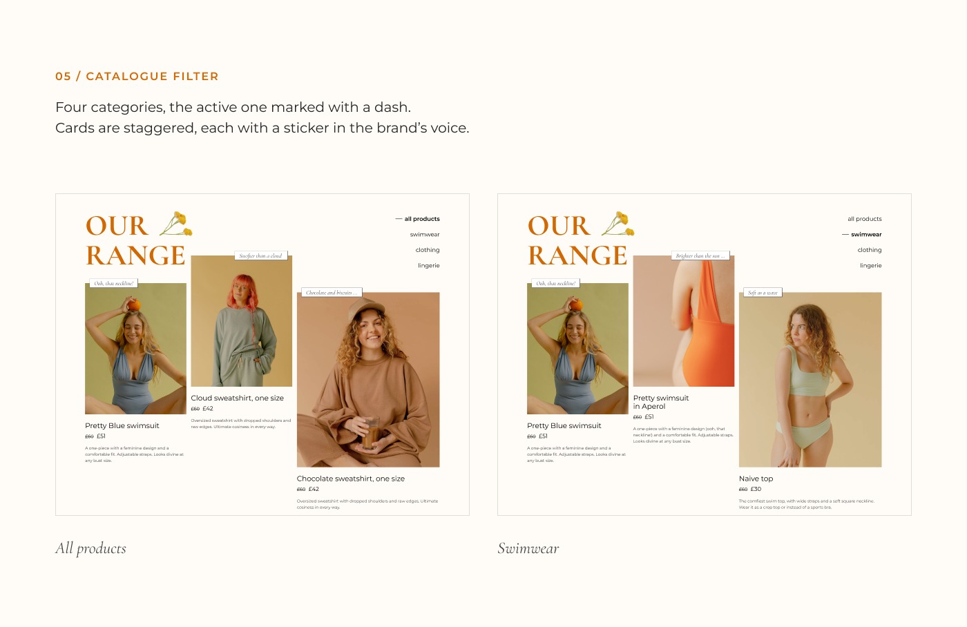 Atumatu — Landing Page for a Swimwear Brand Image 7