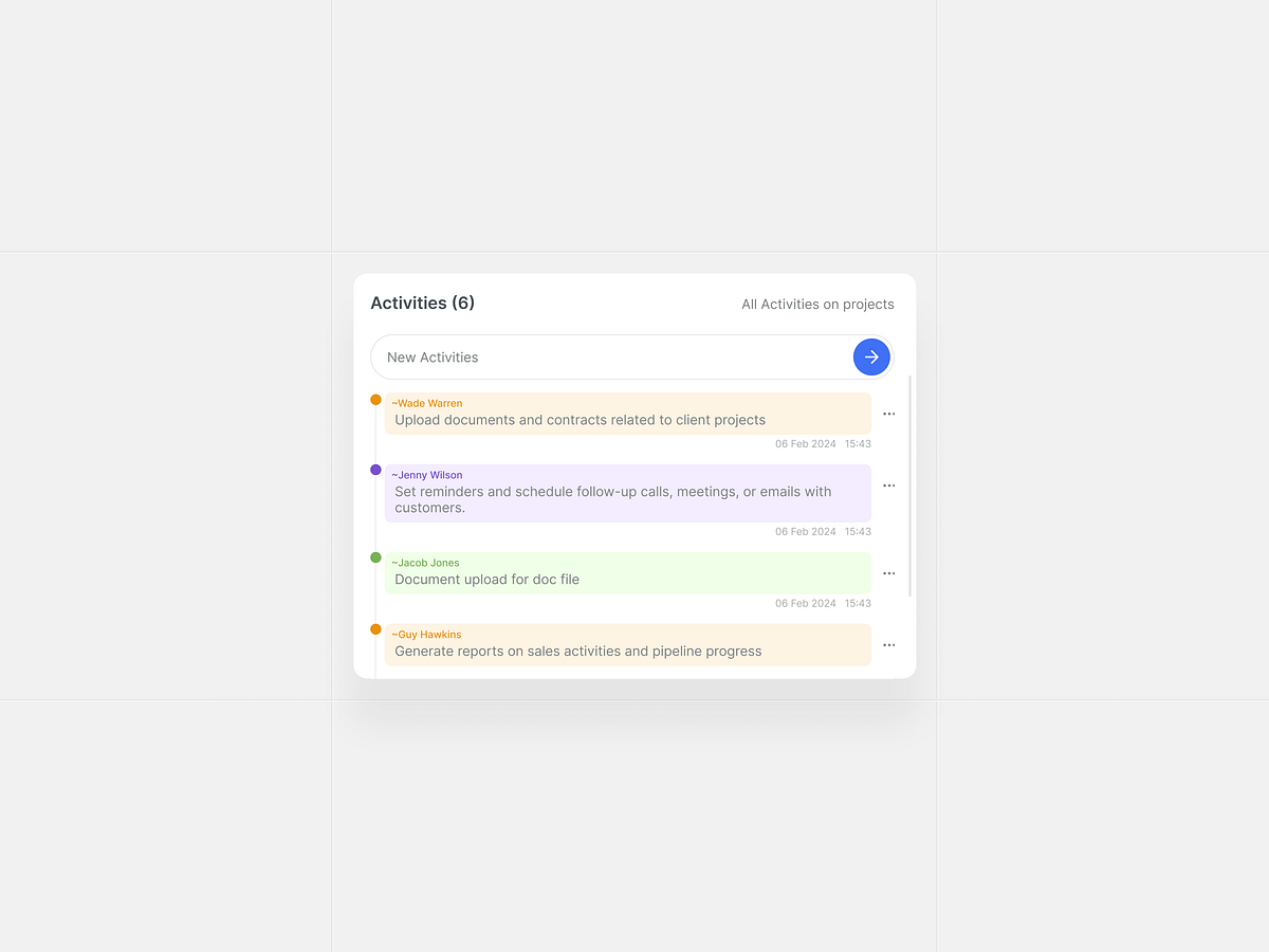Flowdesk – Project Management Dashboard UI Image 4