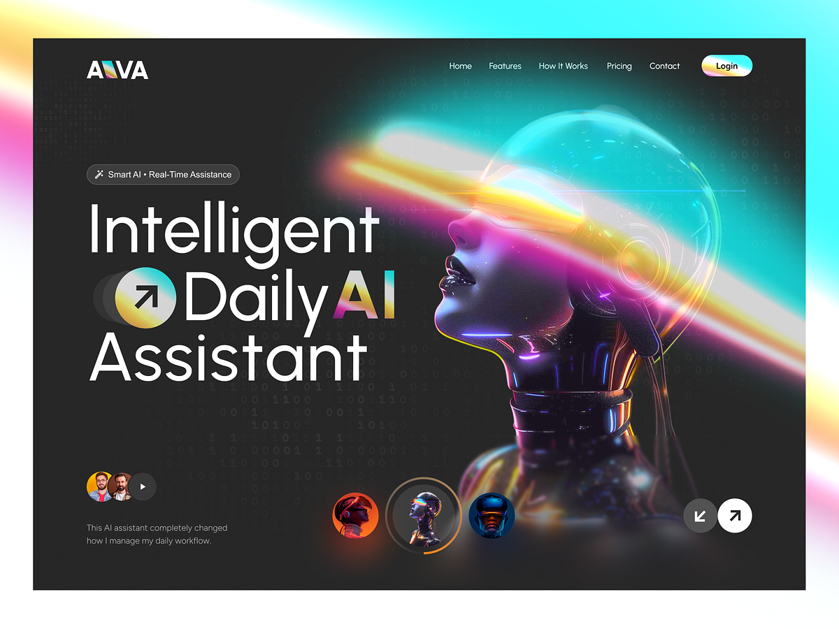 AI real time assistant UI Image 0