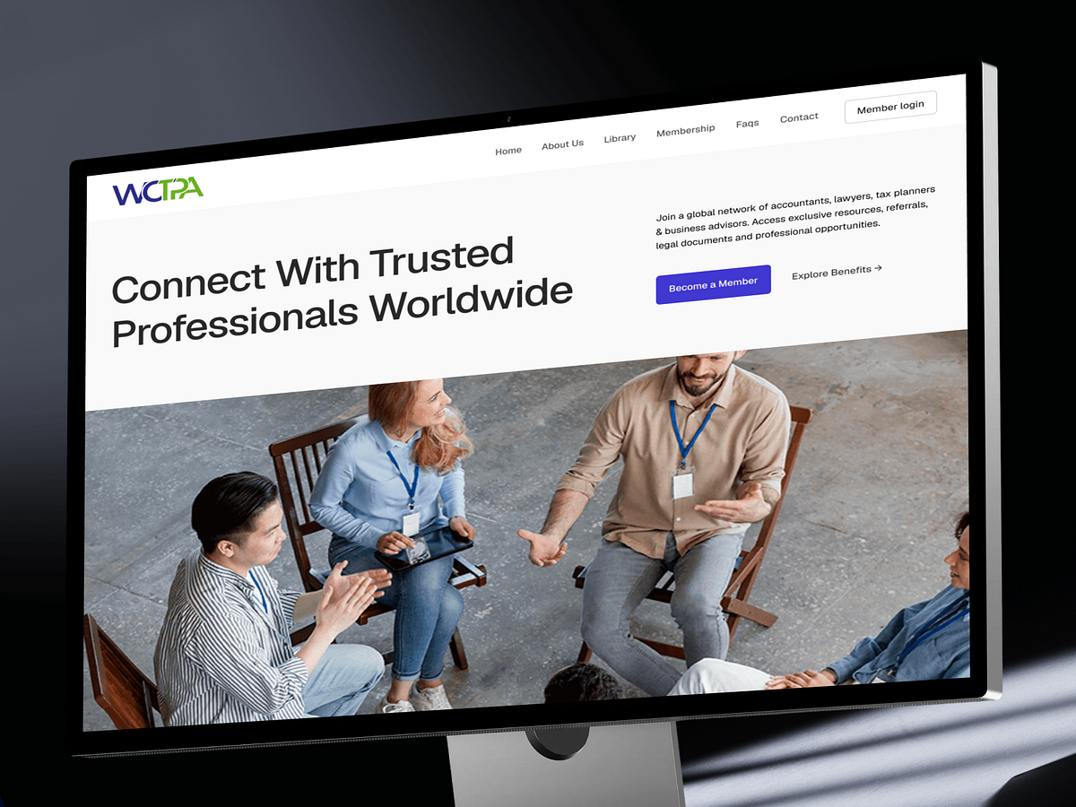 WCTPA – Professional Association Website Redesign Image 0