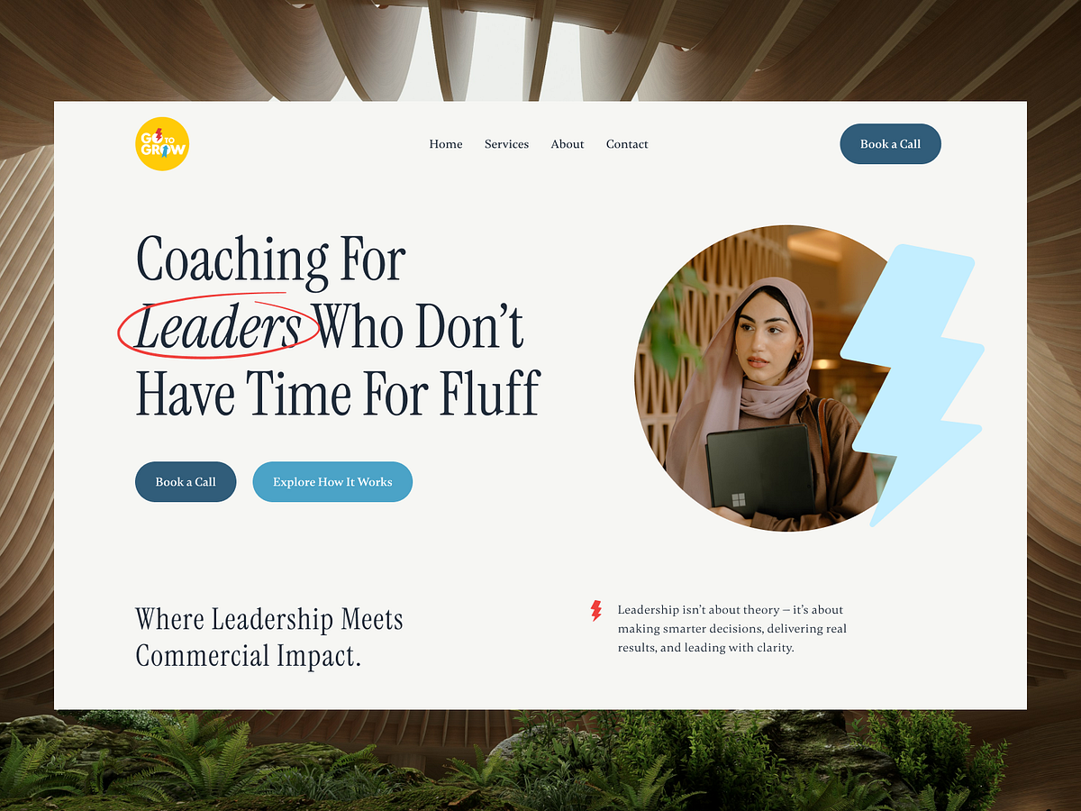 GoToGrow – Leadership Coaching Website | Business Consulting Image 0