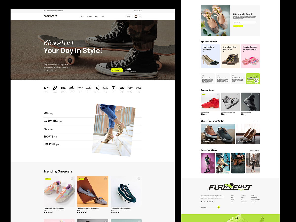 Fashion E-Commerce Website Design Image 0