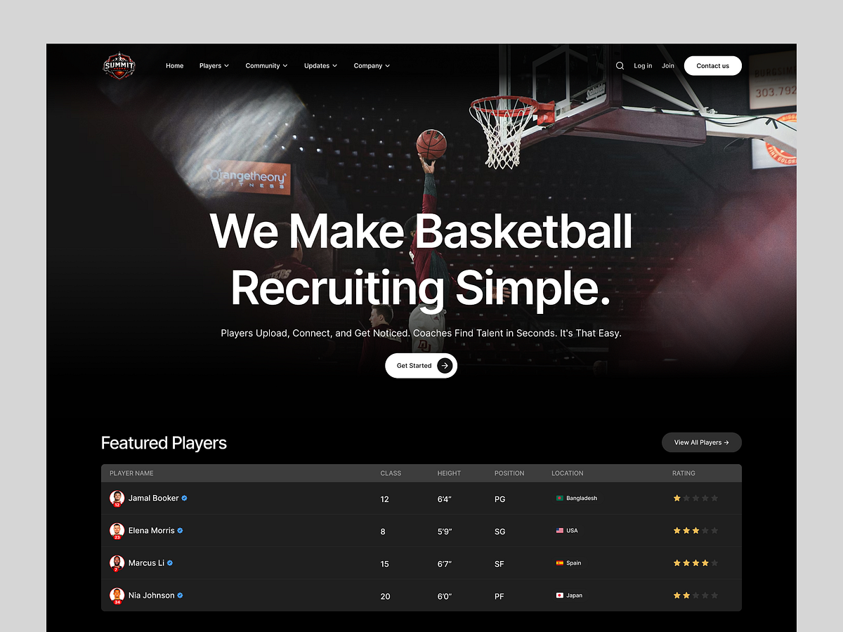 Summit Recruiting: Basketball Recruitment & Scouting Platform Image 2