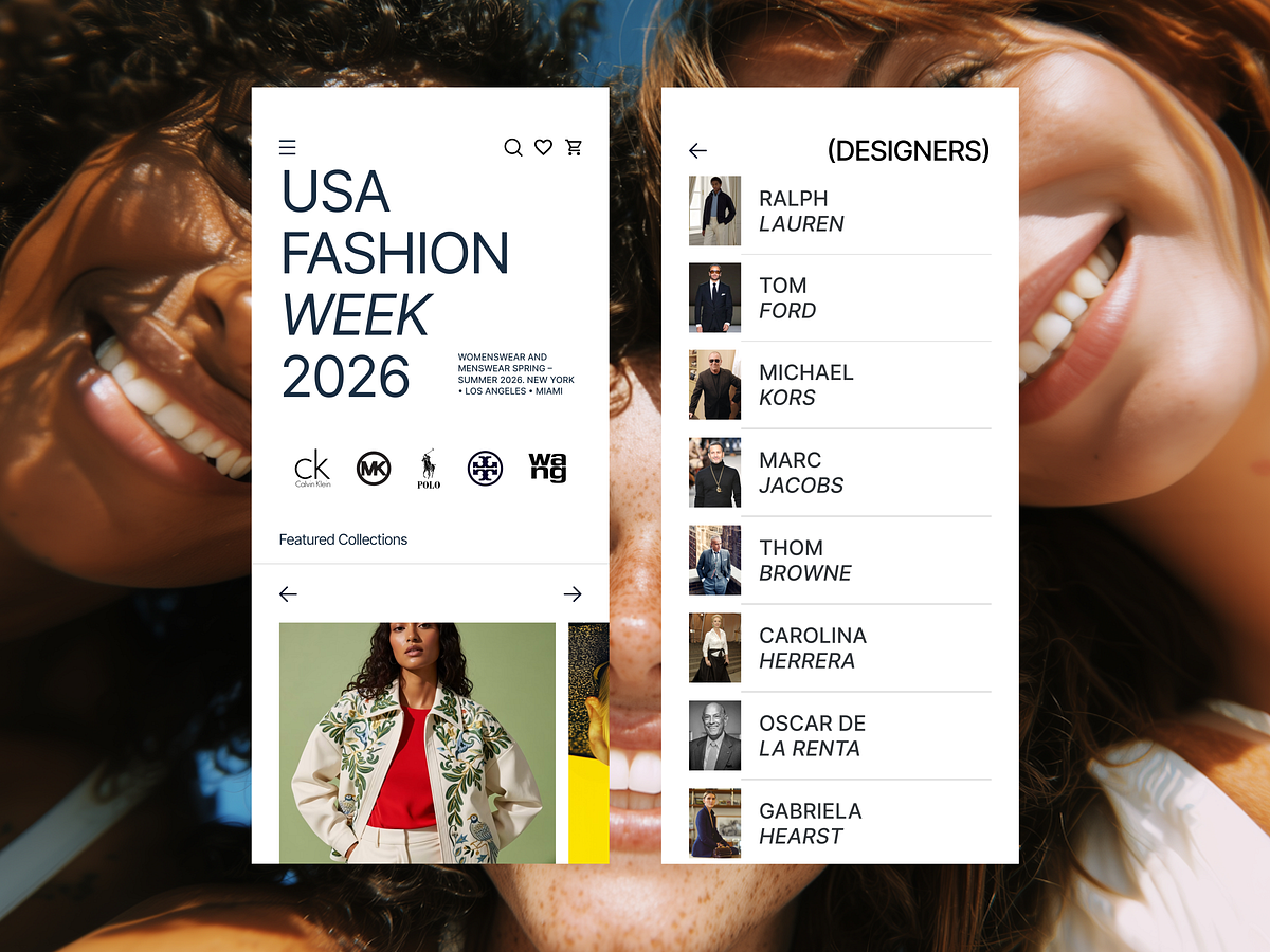 Luxury Fashion E-Commerce App | Designer Collection UI Image 0