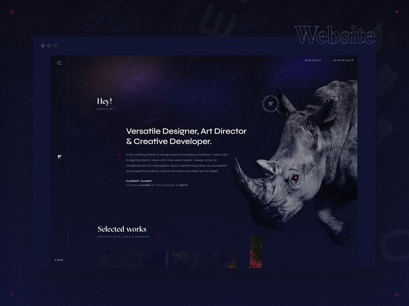 heyflorent.com — Florent CLANET portfolio