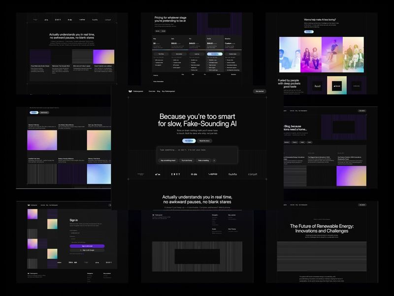 Flabbergasted — an Astro & Tailwind CSS SaaS template