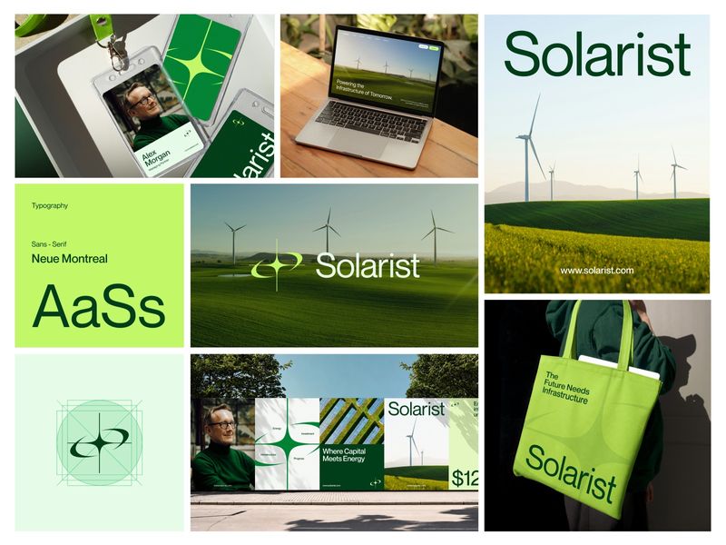 Solarist — Energy Infrastructure Investment Brand Identity