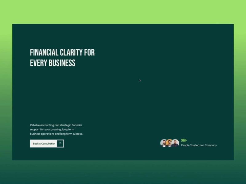 Finaroa Finance & Consulting Framer Template