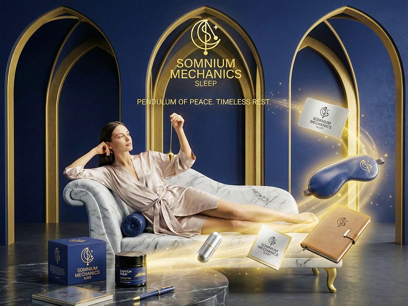 Somnium Mechanics : Sleep Salon Clinic Branding