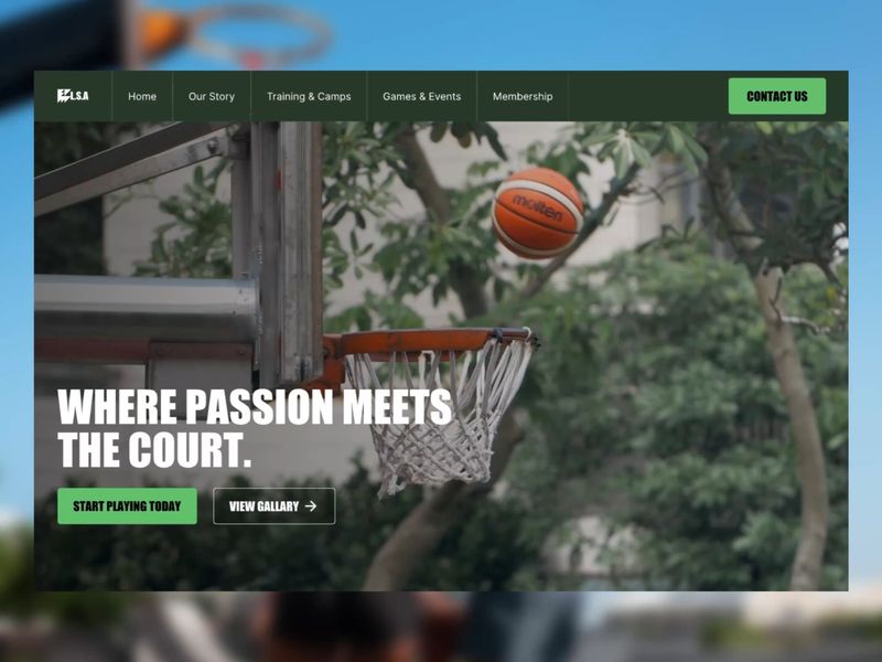 L.S.A Basketball Academy Hero