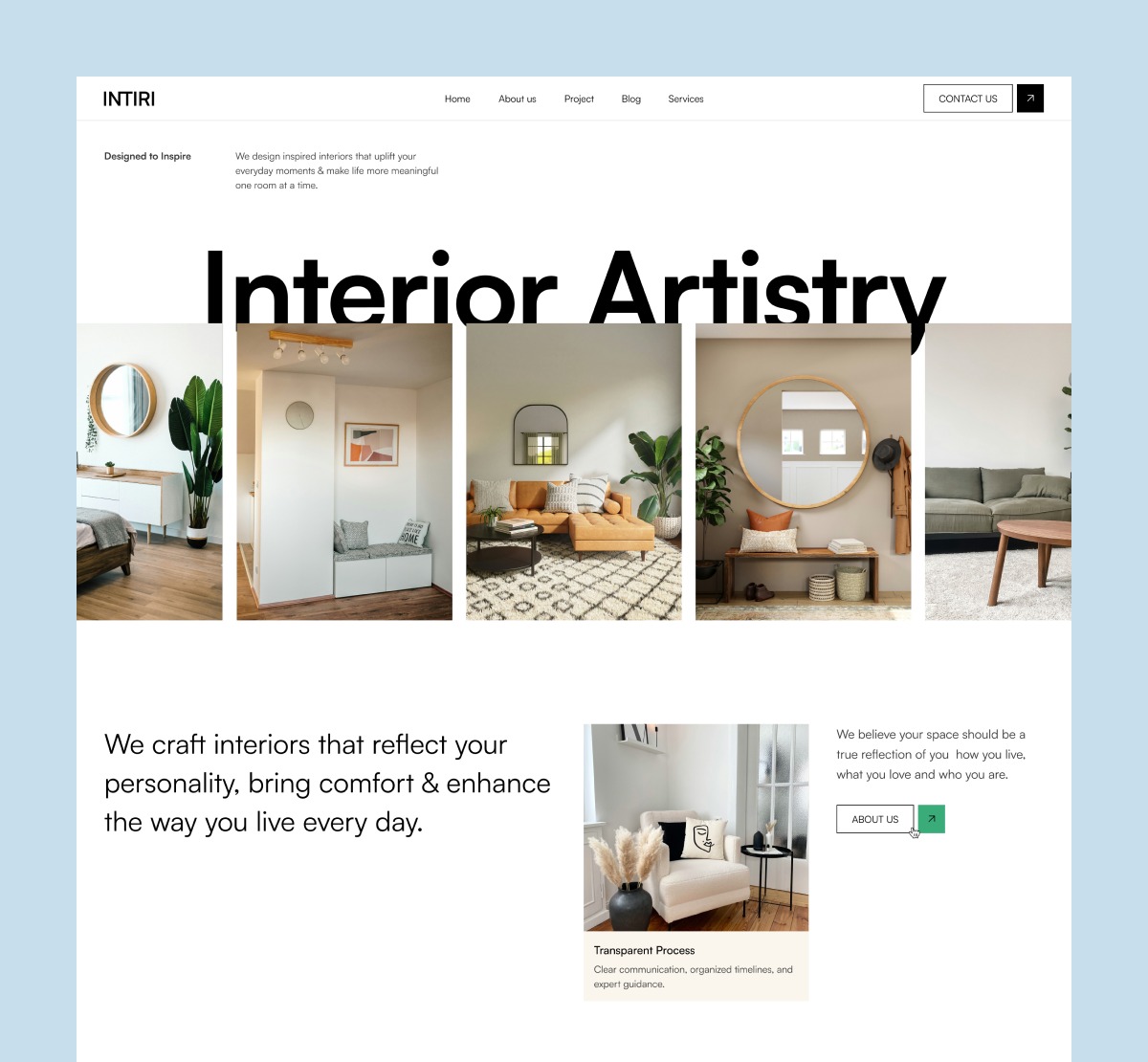 Intiri - Architecture & Design Website Template