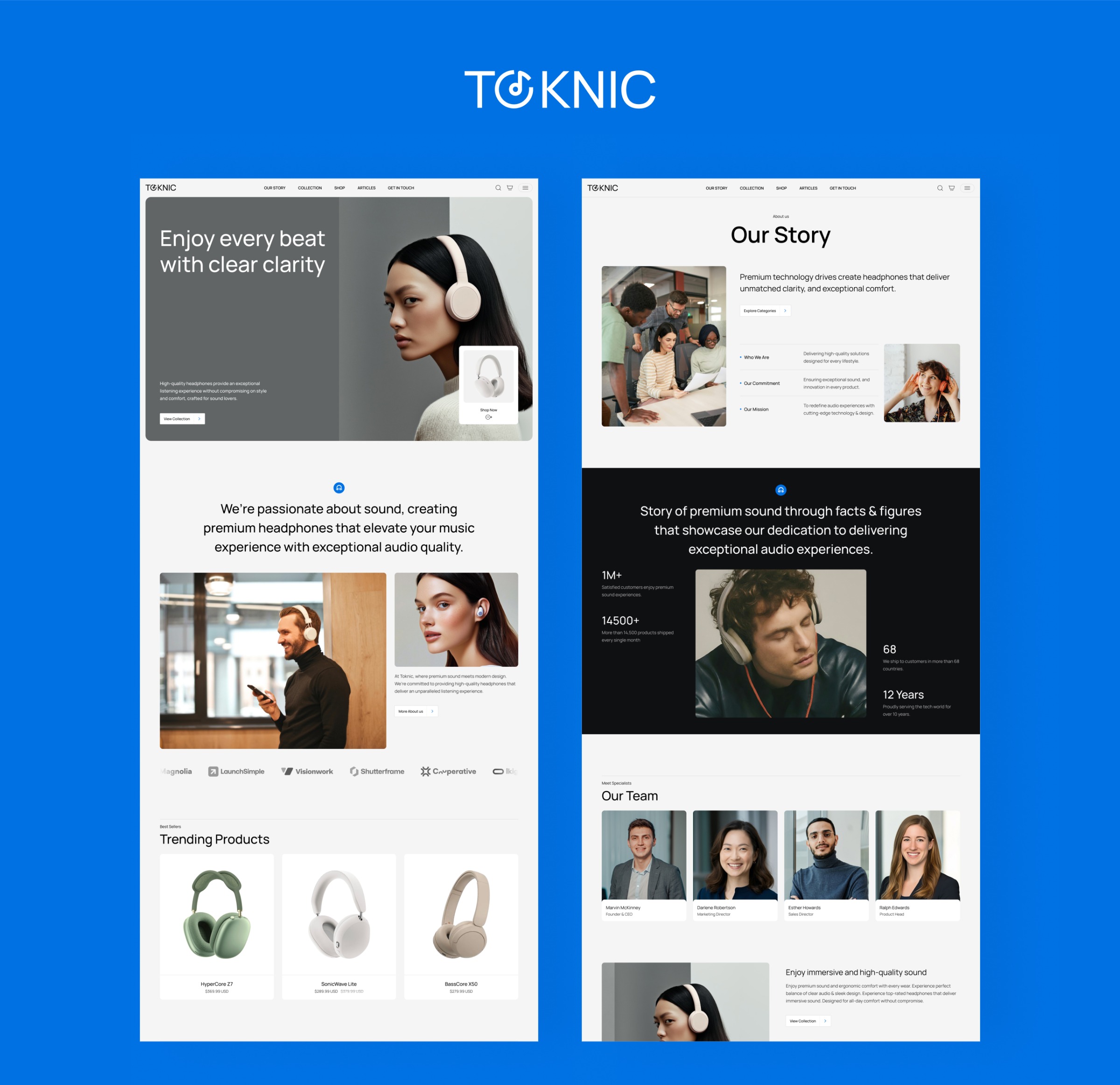 Toknic - Headphones & Earphones Store Image 0