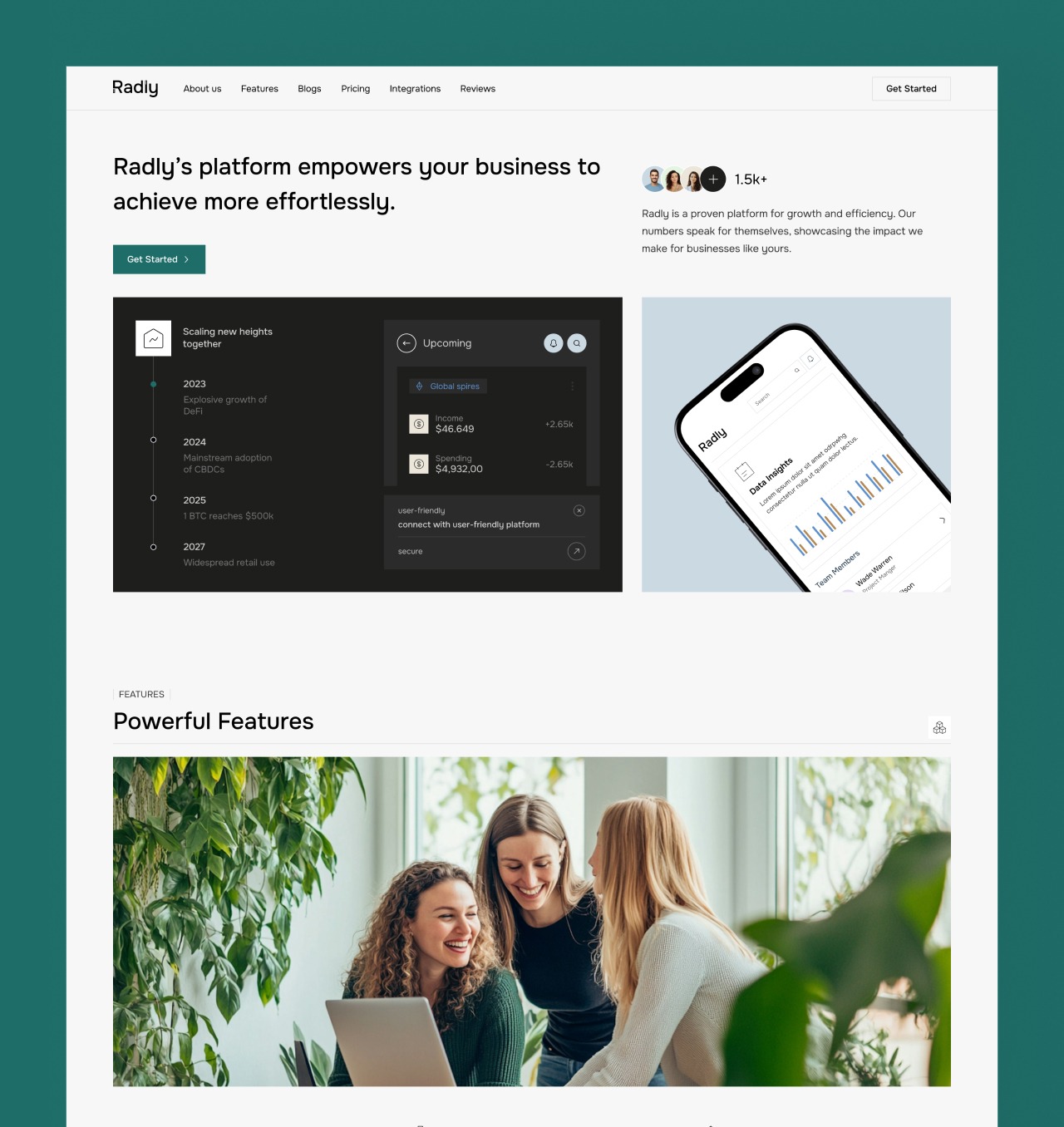 Radly - Agency Website Image 0