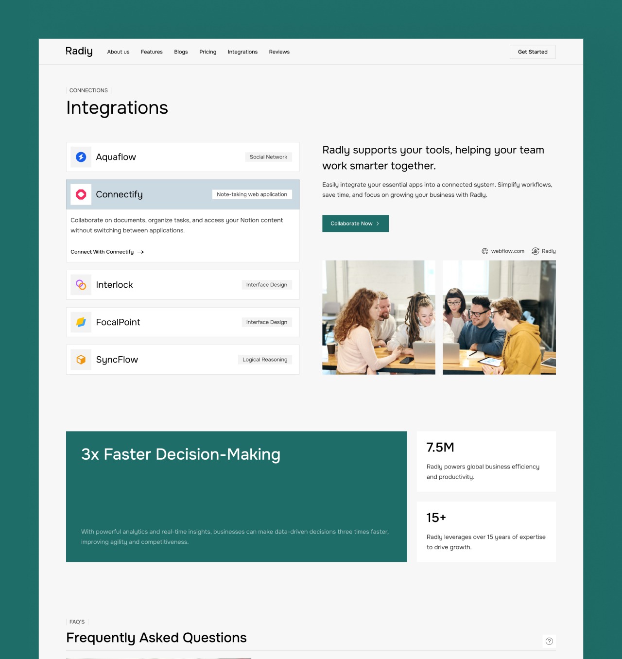Radly - Agency Website Image 1
