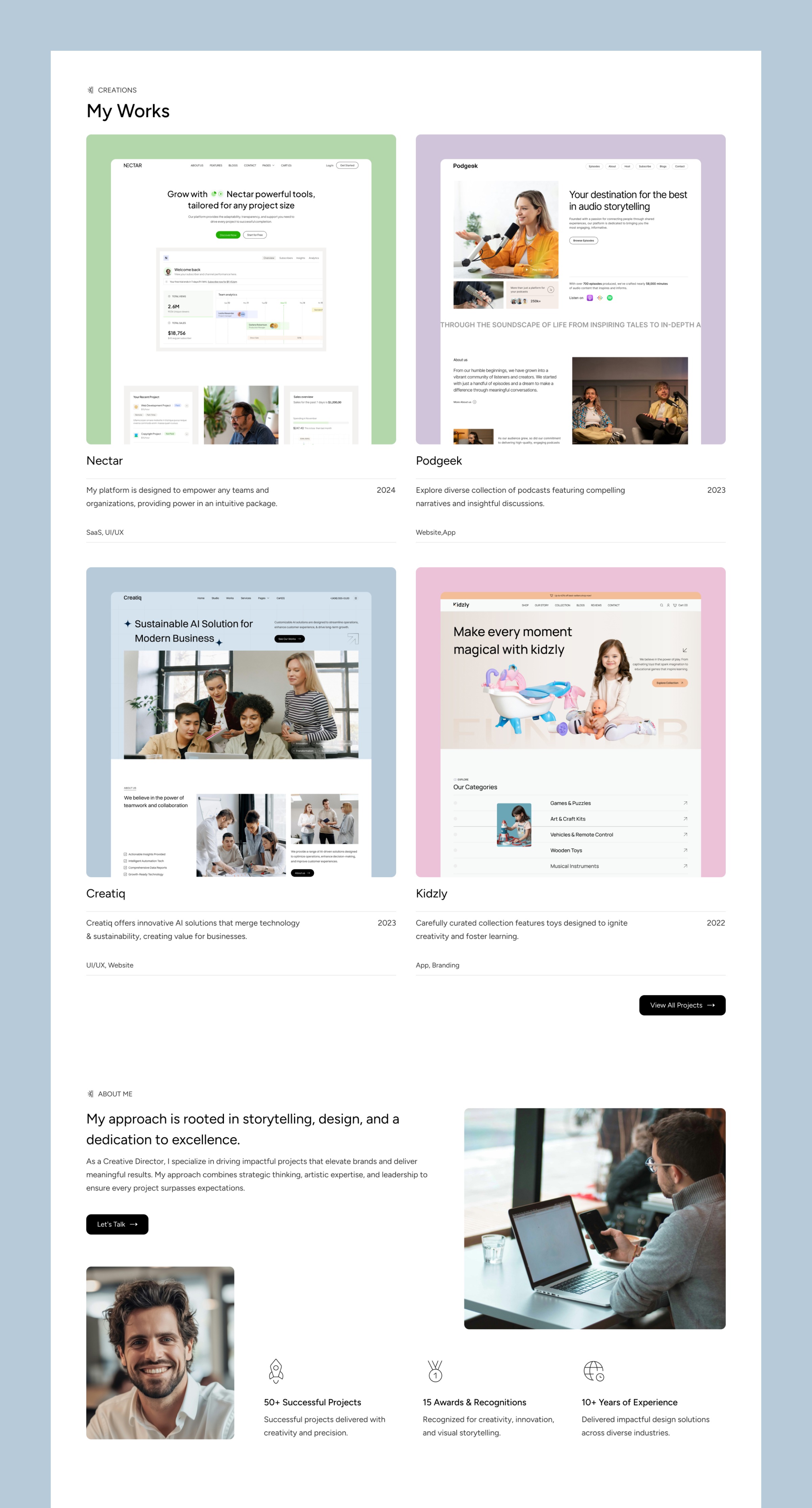 Micah - Portfolio & Personal Website Image 0