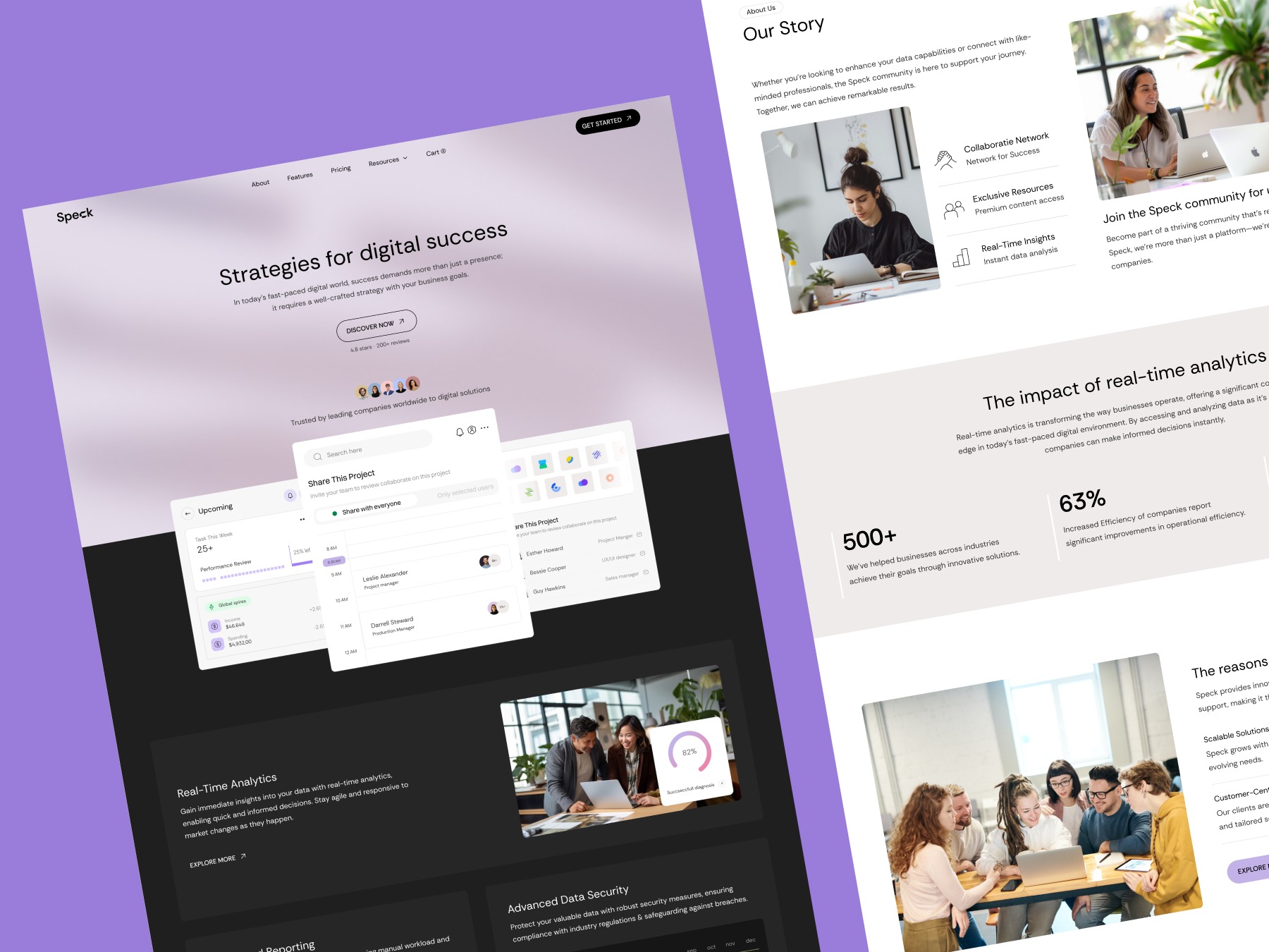 Speck - Technology Website Template