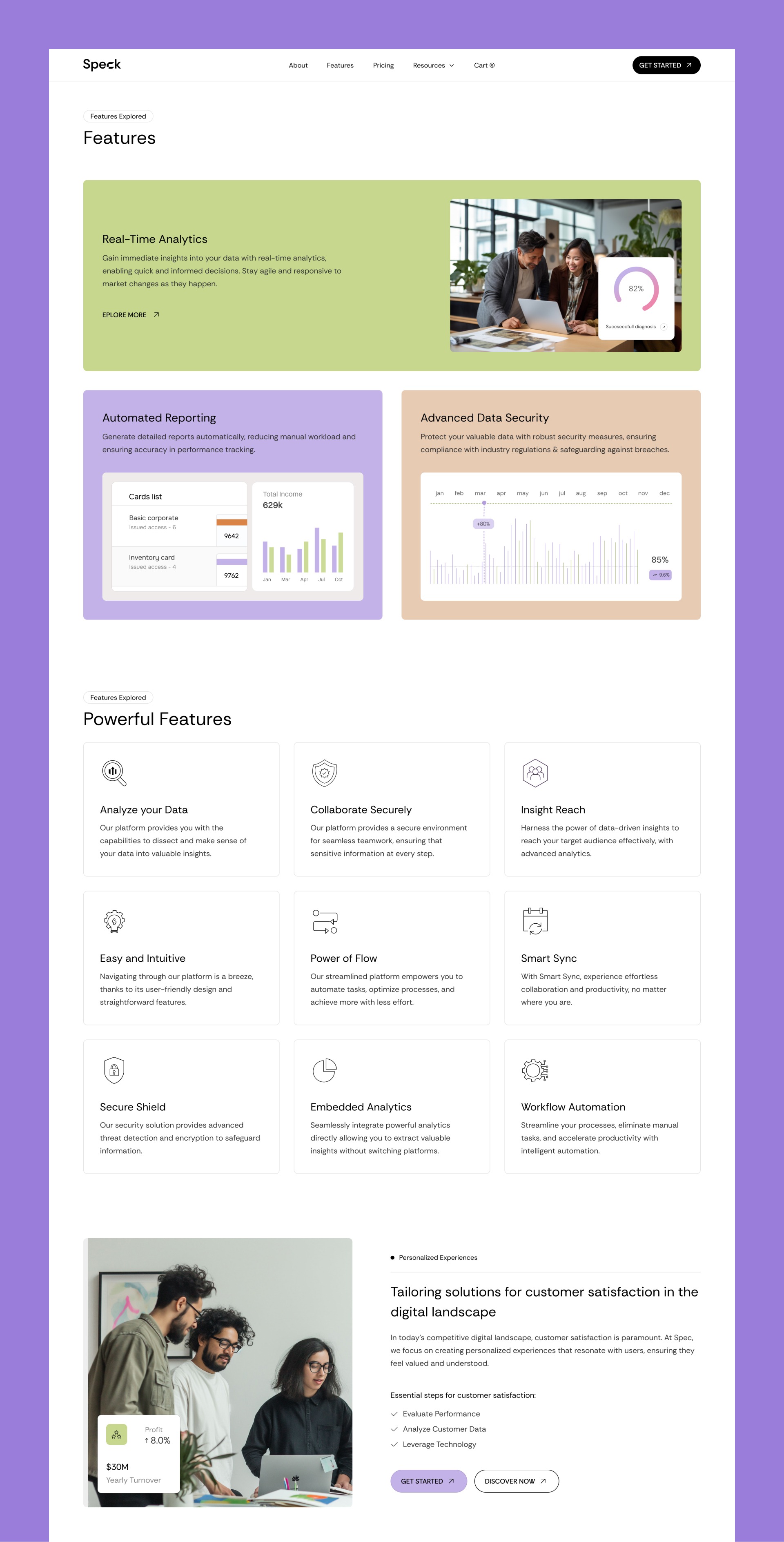 Speck - Technology Website Template Image 1